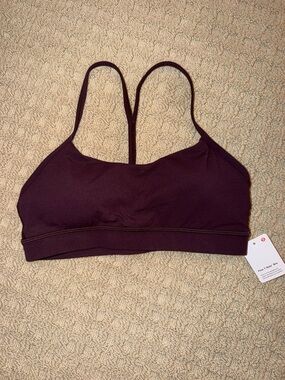 lululemon athletica Plum Racerback Bralette - Deep Plum